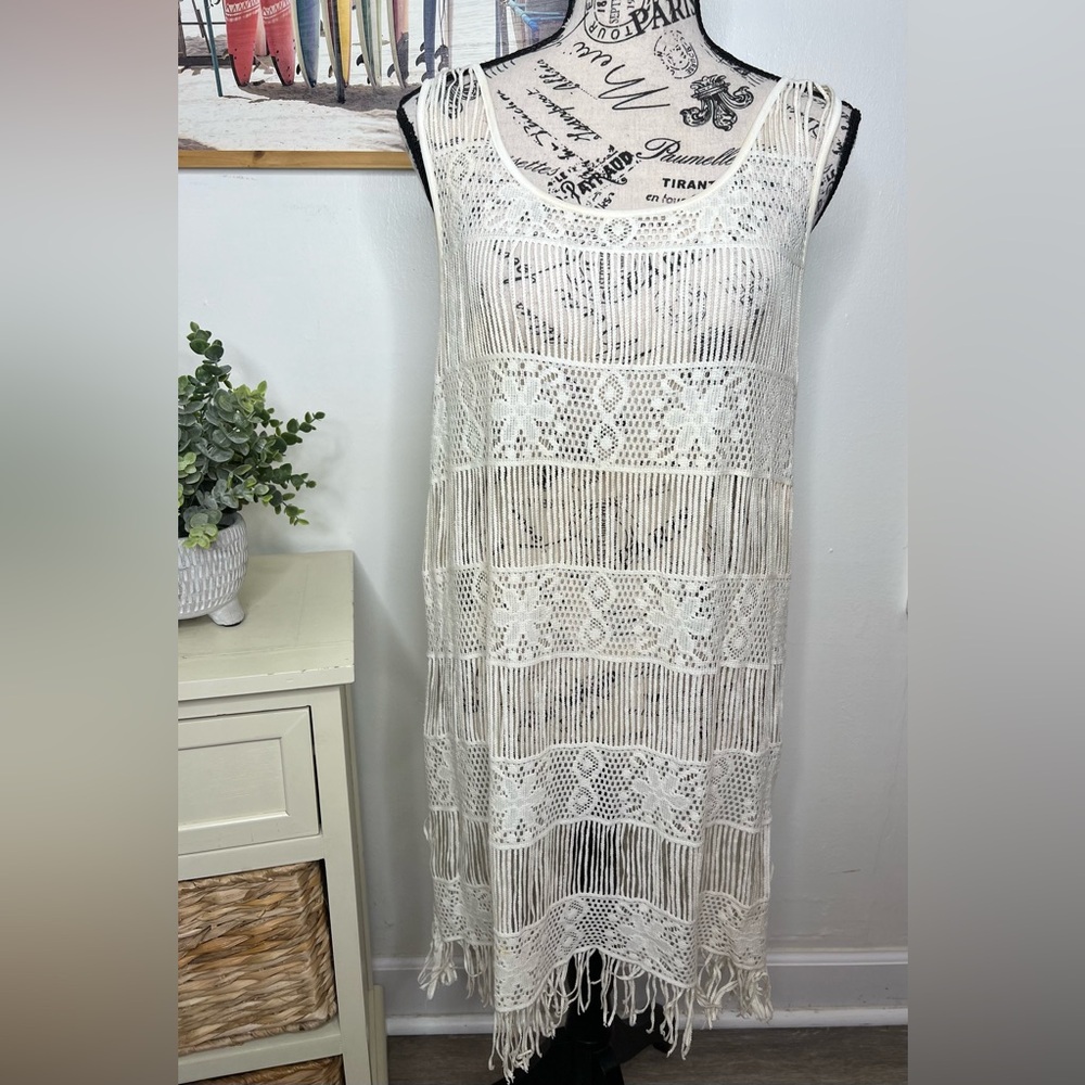 Brand New-American Eagle Outfitters Lace/Knit Swim Cover Up